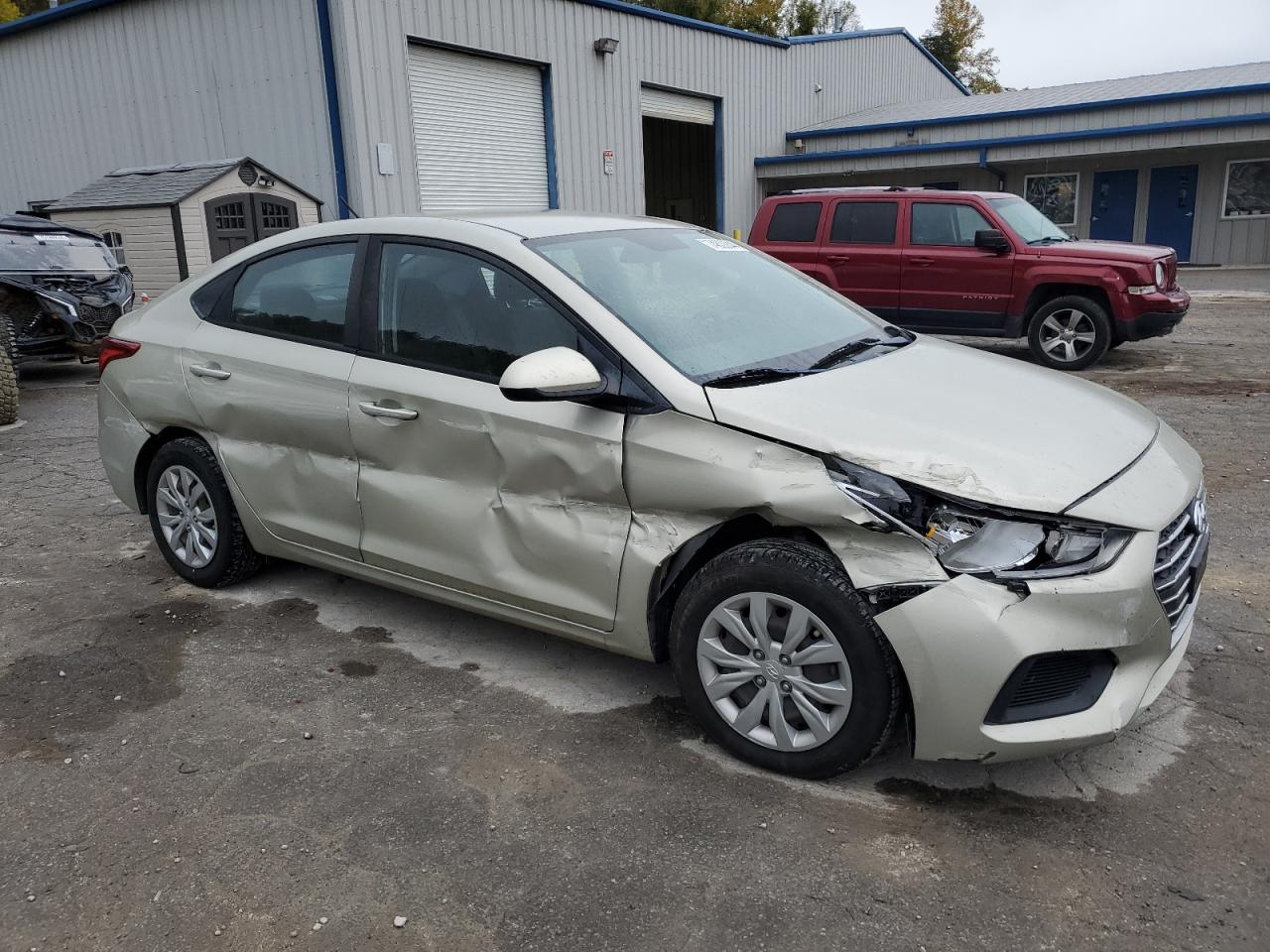 2020 Hyundai Accent VIN 3KPC24A6XLE108378 Copart auction photo, all over damage thumbnail 4