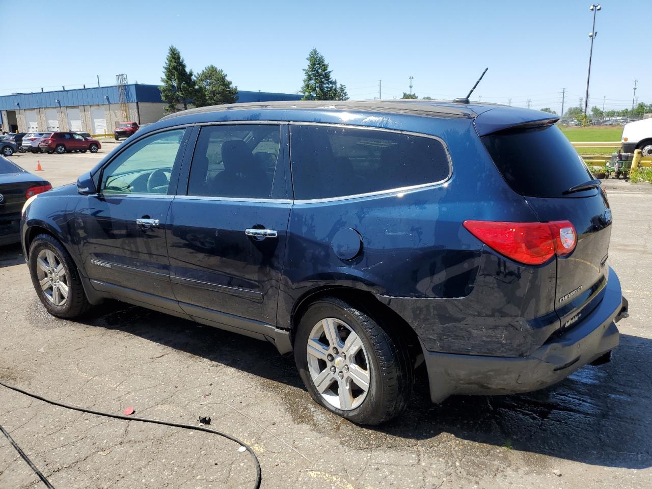 2009 Chevrolet Traverse VIN 1GNER23D29S133079 Copart auction photo, rear end damage thumbnail 2