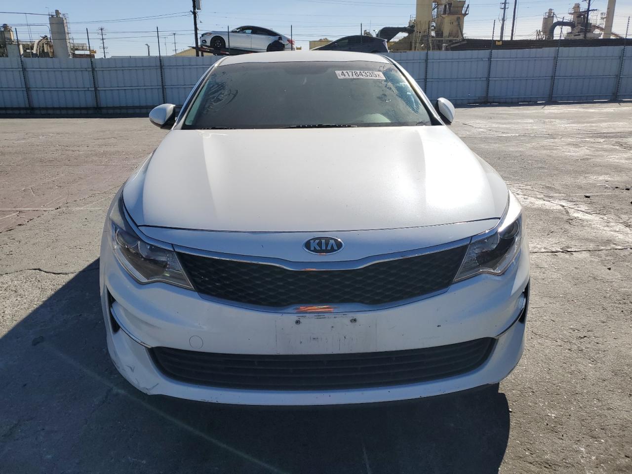 2016 KIA Optima VIN KNAGT4L32G5077675 Copart auction photo, all over damage thumbnail 5