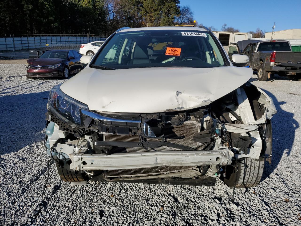 2015 Honda CR-V VIN 5J6RM3H96FL005429 Copart auction photo, front end / minor dent/scratches damage thumbnail 5