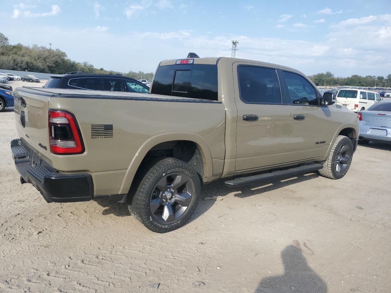 2020 RAM 1500 VIN 1C6SRFFT6LN296479 Copart auction photo, hail / minor dent/scratches damage thumbnail 3