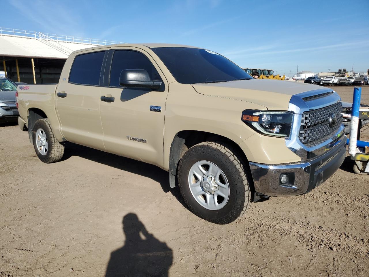 2020 Toyota Tundra VIN 5TFDY5F18LX927931 Copart auction photo, rear end damage thumbnail 4