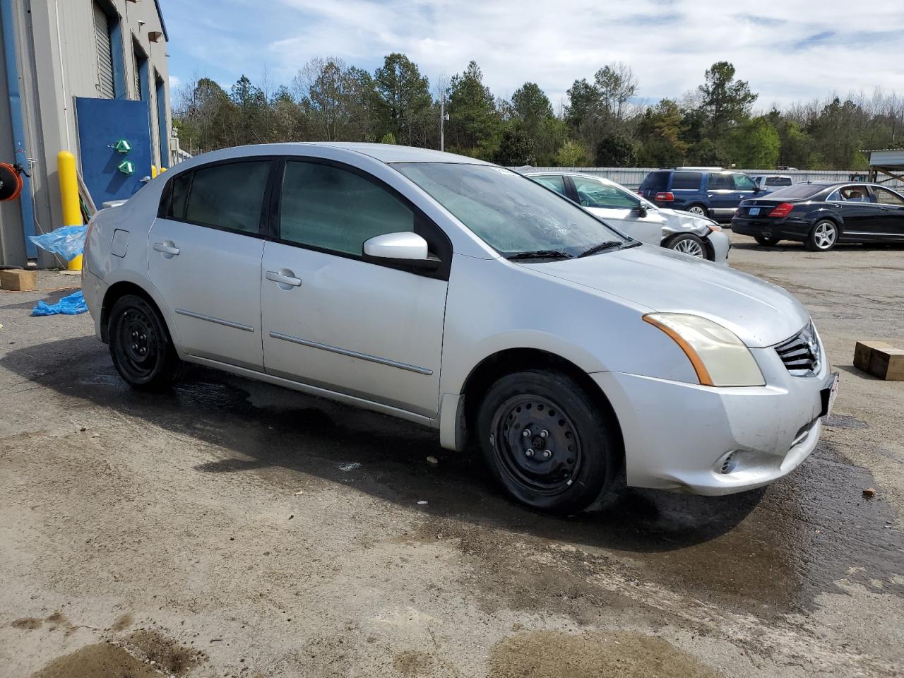 2012 Nissan Sentra VIN 3N1AB6AP7CL605883 Copart auction photo, burn - interior damage thumbnail 4