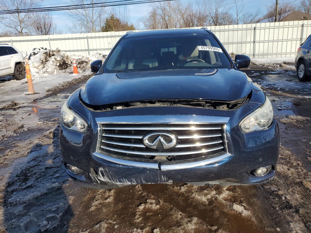 2015 Infiniti QX60 VIN 5N1AL0MM2FC548349 Copart auction photo, front end damage thumbnail 5