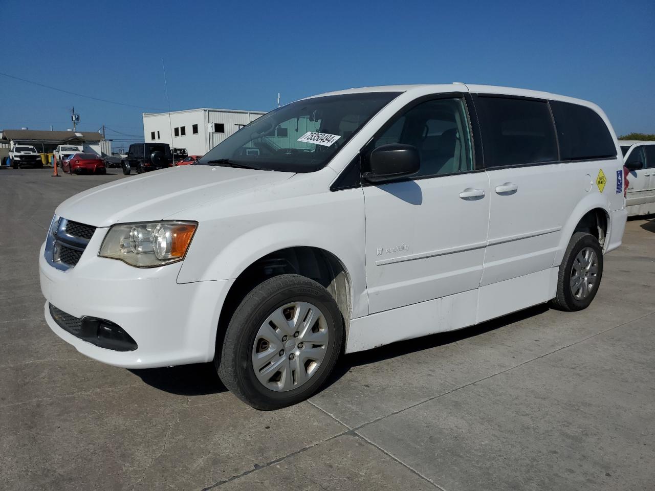 2017 Dodge Caravan VIN 2C4RDGBG5HR762207