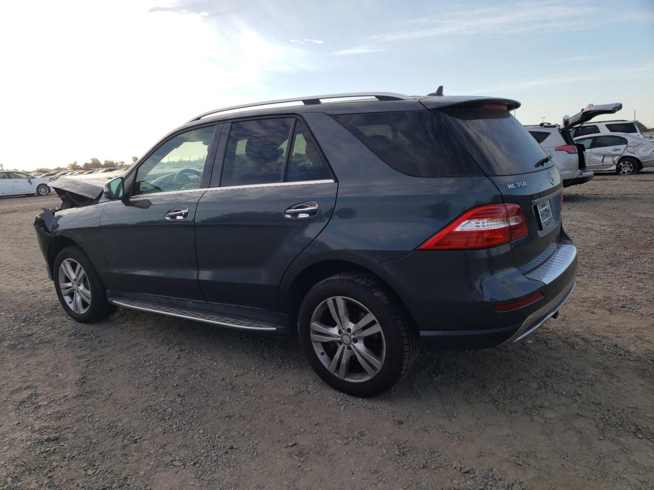 2014 Mercedes-Benz M-klasse VIN 4JGDA5HB5EA361559 Copart auction photo, front end damage thumbnail 2