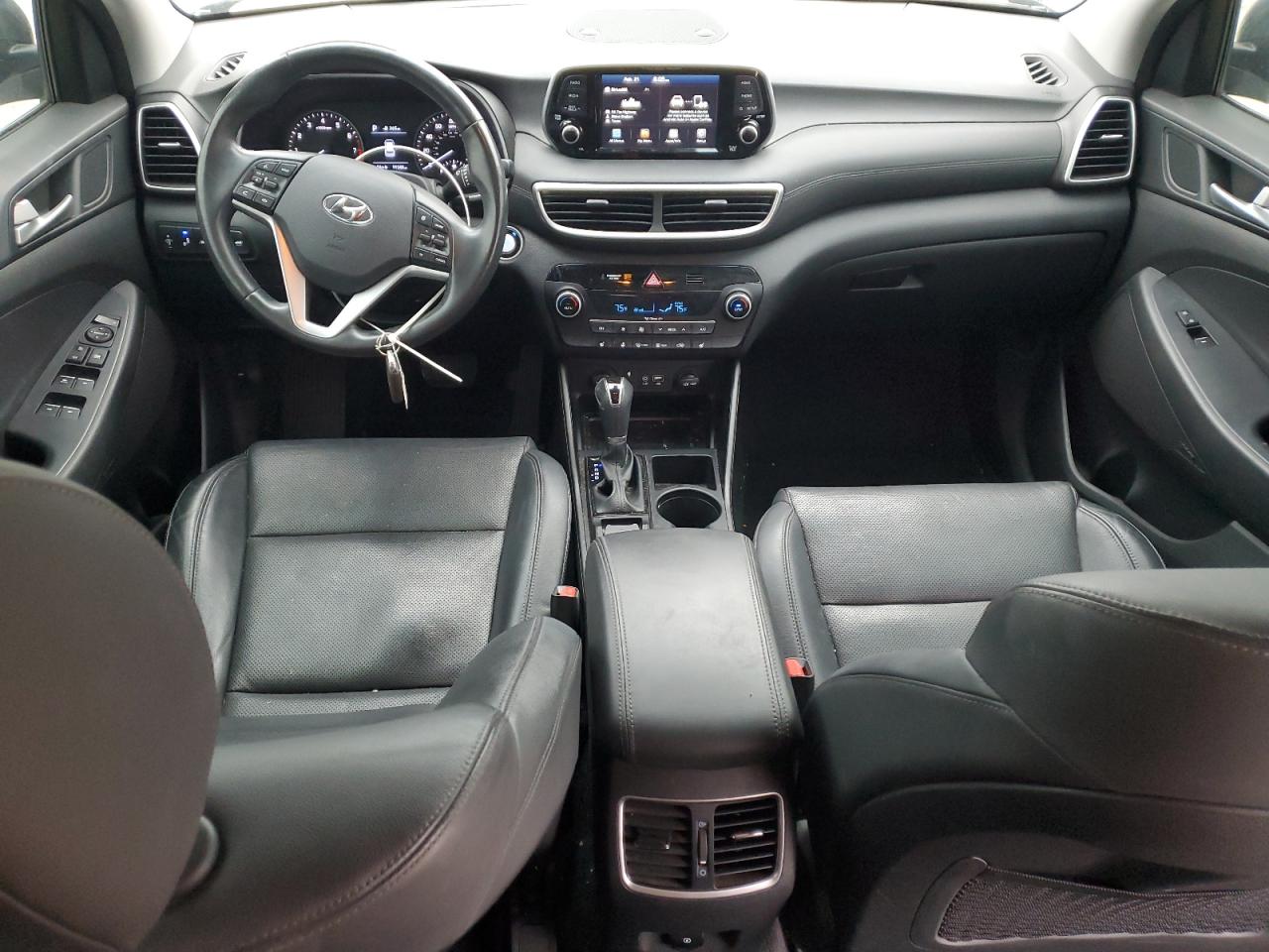 2019 Hyundai Tucson VIN KM8J33AL8KU020171 Copart auction photo, front end damage thumbnail 8