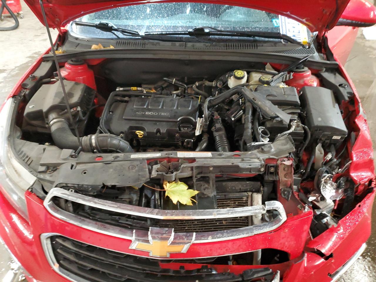 2015 Chevrolet Cruze VIN 1G1PC5SBXF7222264 Copart auction photo, front end / side damage thumbnail 11