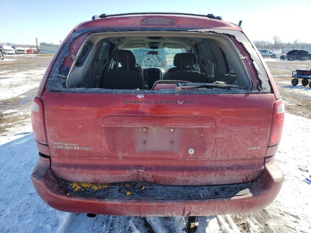 2006 Dodge Caravan VIN 2D4GP44L66R628023 Copart auction photo, side / rear end damage thumbnail 6