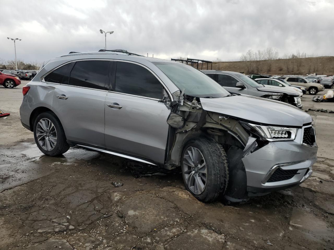 2017 Acura MDX VIN 5FRYD4H50HB009288 Copart auction photo, front end damage thumbnail 4