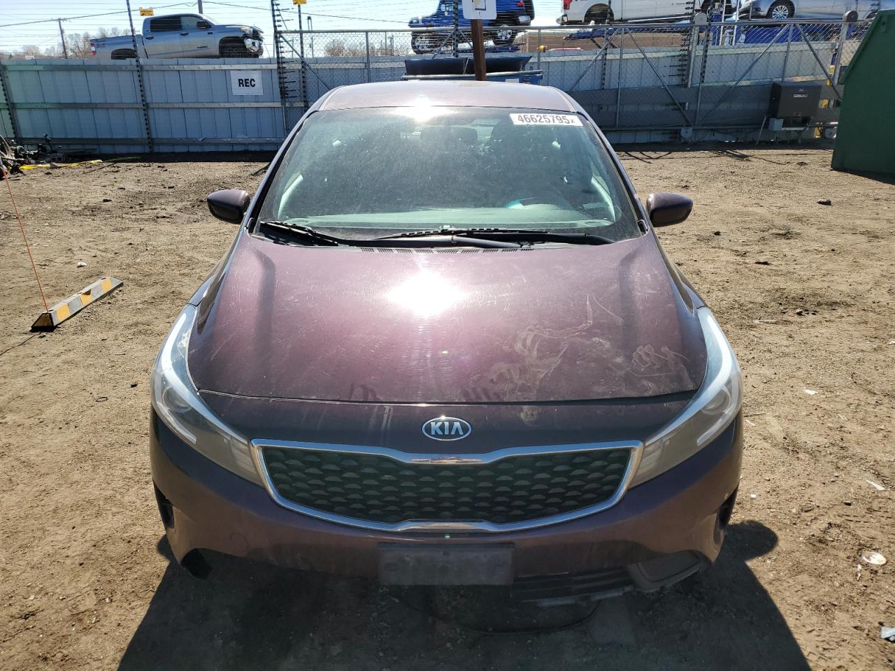 2017 KIA Forte VIN 3KPFK4A7XHE025479 Copart auction photo, undercarriage damage thumbnail 5