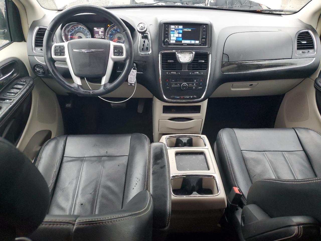 2014 Chrysler Town & Country VIN 2C4RC1BG4ER296166 Copart auction photo, all over damage thumbnail 8