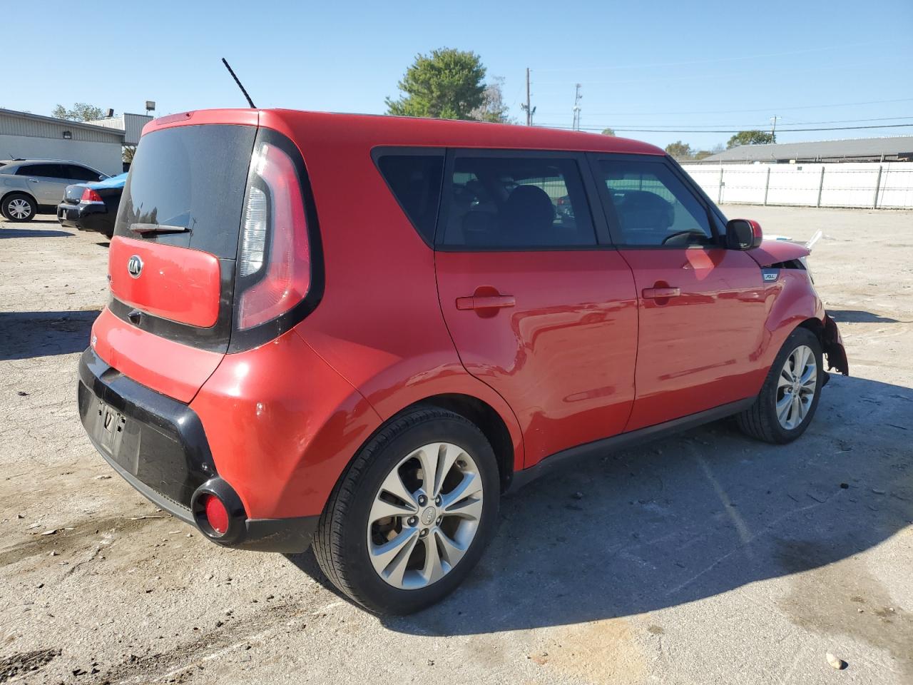 2016 KIA Soul VIN KNDJP3A51G7846361 Copart auction photo, front end / frame damage damage thumbnail 3