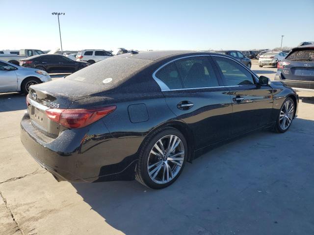 2018 Infiniti Q50 VIN JN1EV7AP3JM354975 Copart auction photo, front end damage thumbnail 3