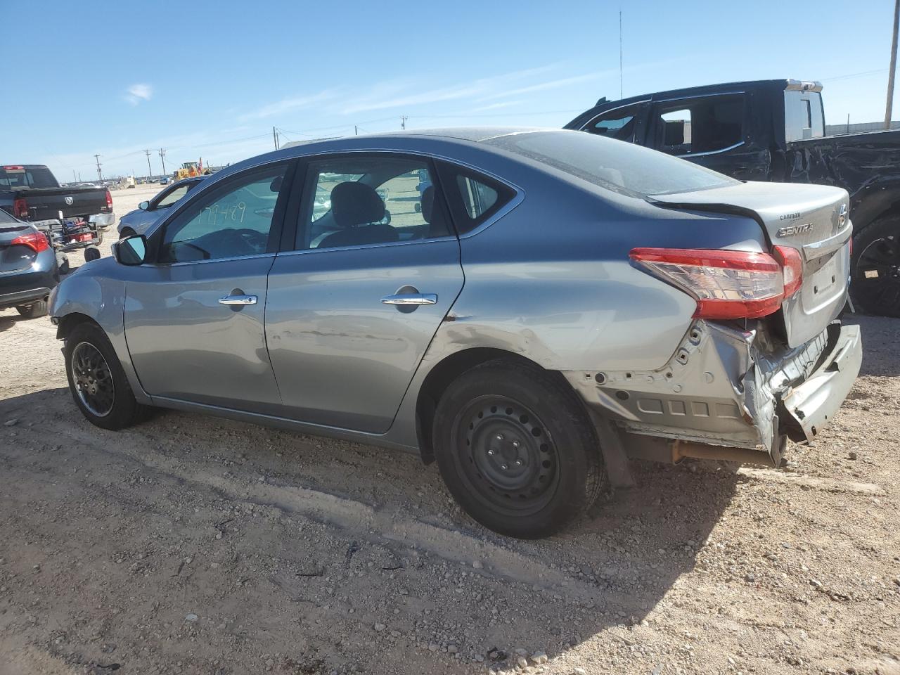 2014 Nissan Sentra VIN 3N1AB7AP5EY234041 Copart auction photo, all over damage thumbnail 2