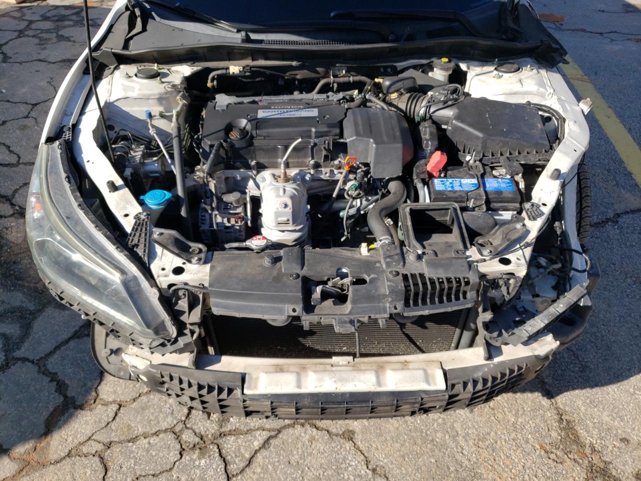 2013 Honda Accord VIN 1HGCR2F35DA200132 Copart auction photo, front end / side damage thumbnail 11