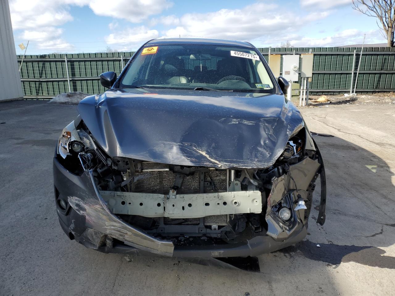 2015 Mazda CX-5 VIN JM3KE4DY7F0531620 Copart auction photo, front end / side damage thumbnail 5