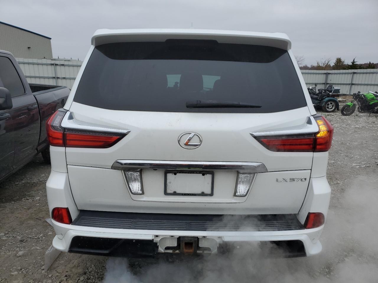 2017 Lexus LX VIN JTJHY7AX5H4239092 Copart auction photo, water/flood damage thumbnail 6
