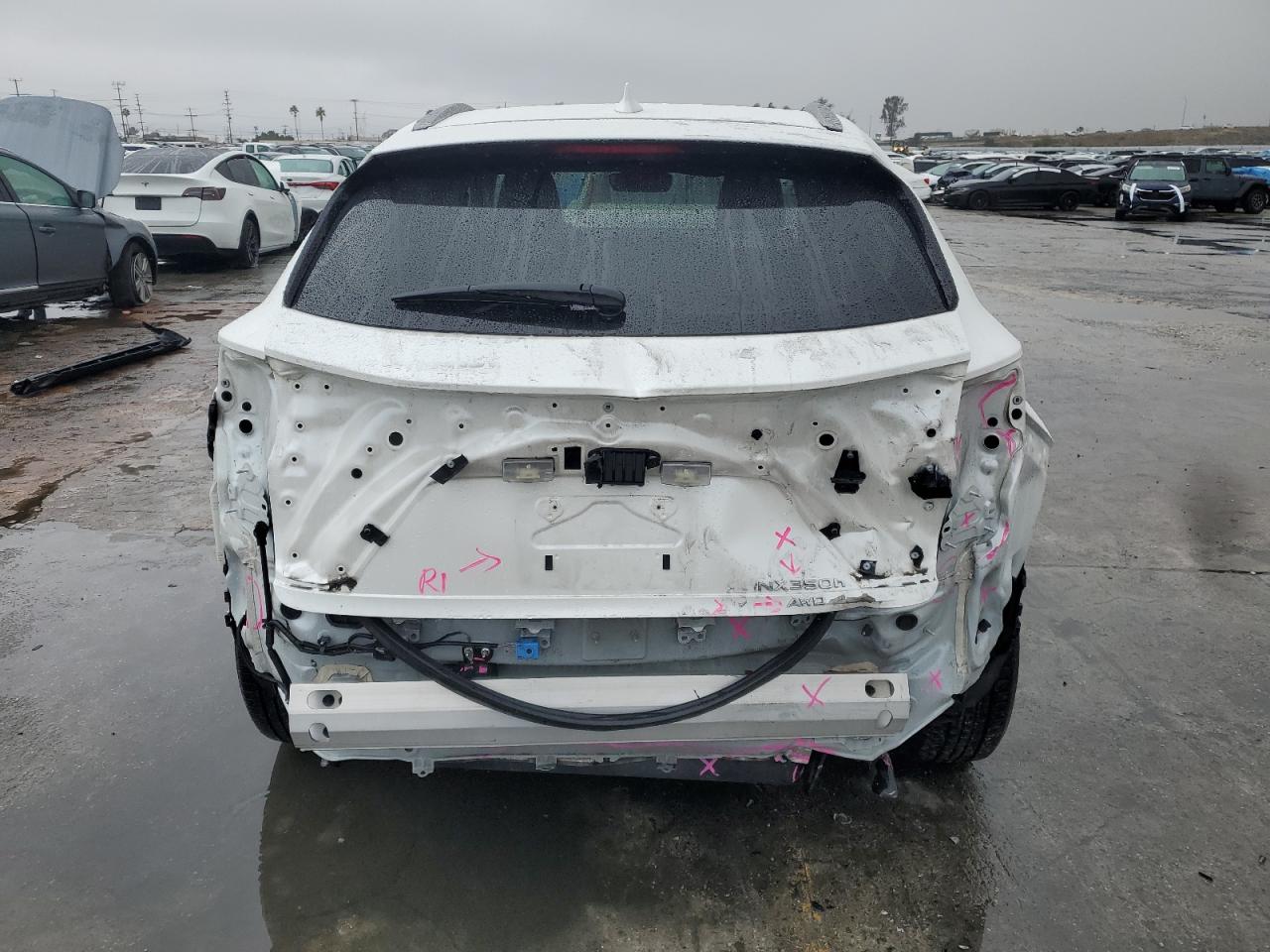 2022 Lexus NX VIN JTJGKCEZ6N2000238 Copart auction photo, rear end damage thumbnail 6