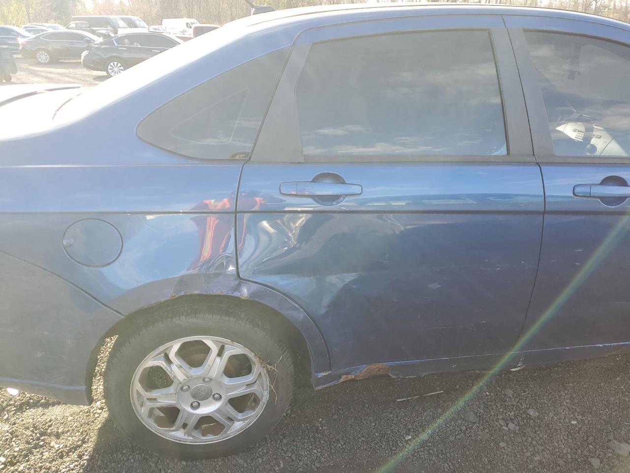 2008 Ford Focus VIN 1FAHP35NX8W111691 Copart auction photo, all over damage thumbnail 10