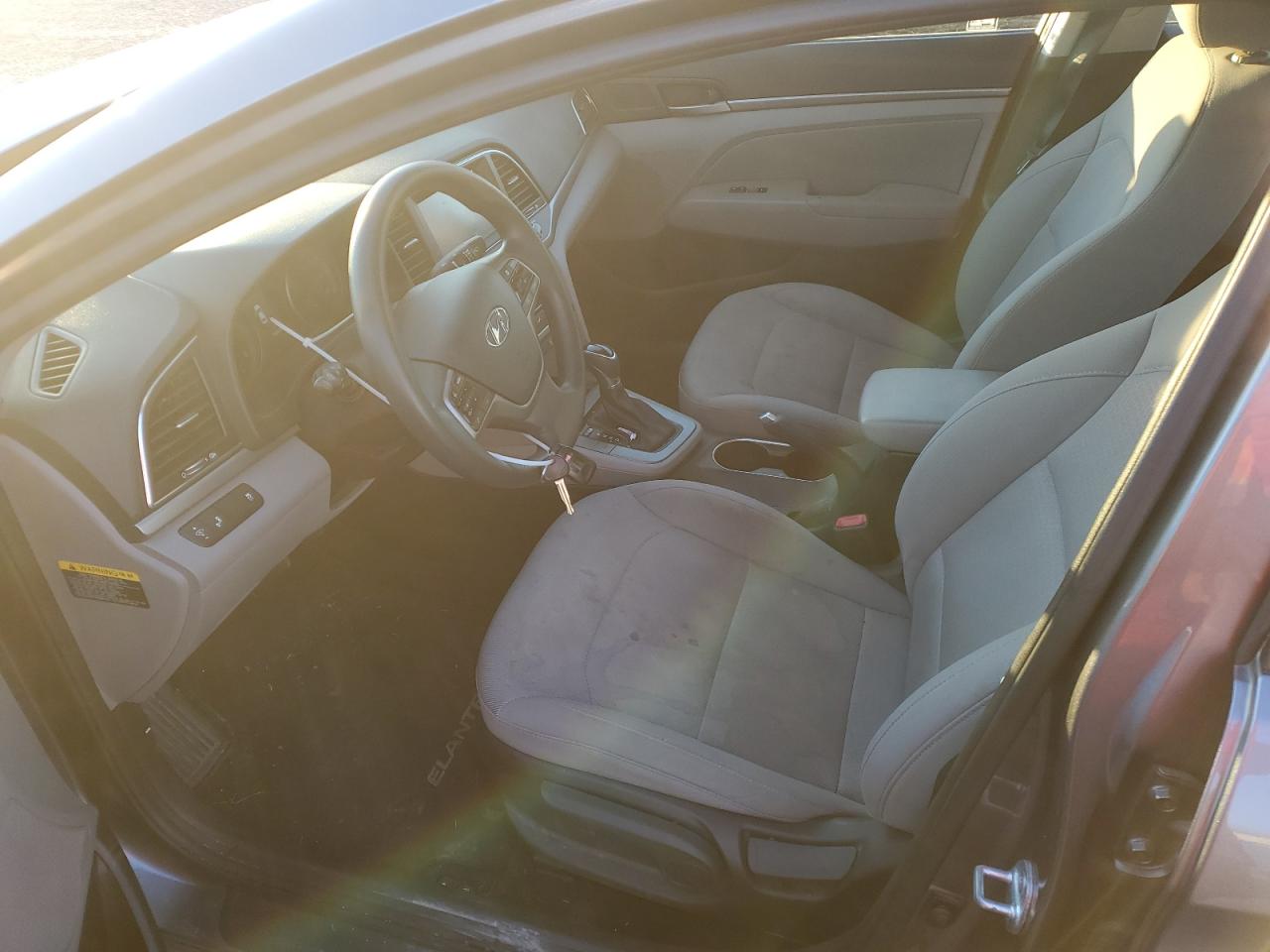 2018 Hyundai Elantra VIN 5NPD84LF2JH380061 Copart auction photo, front end damage thumbnail 7
