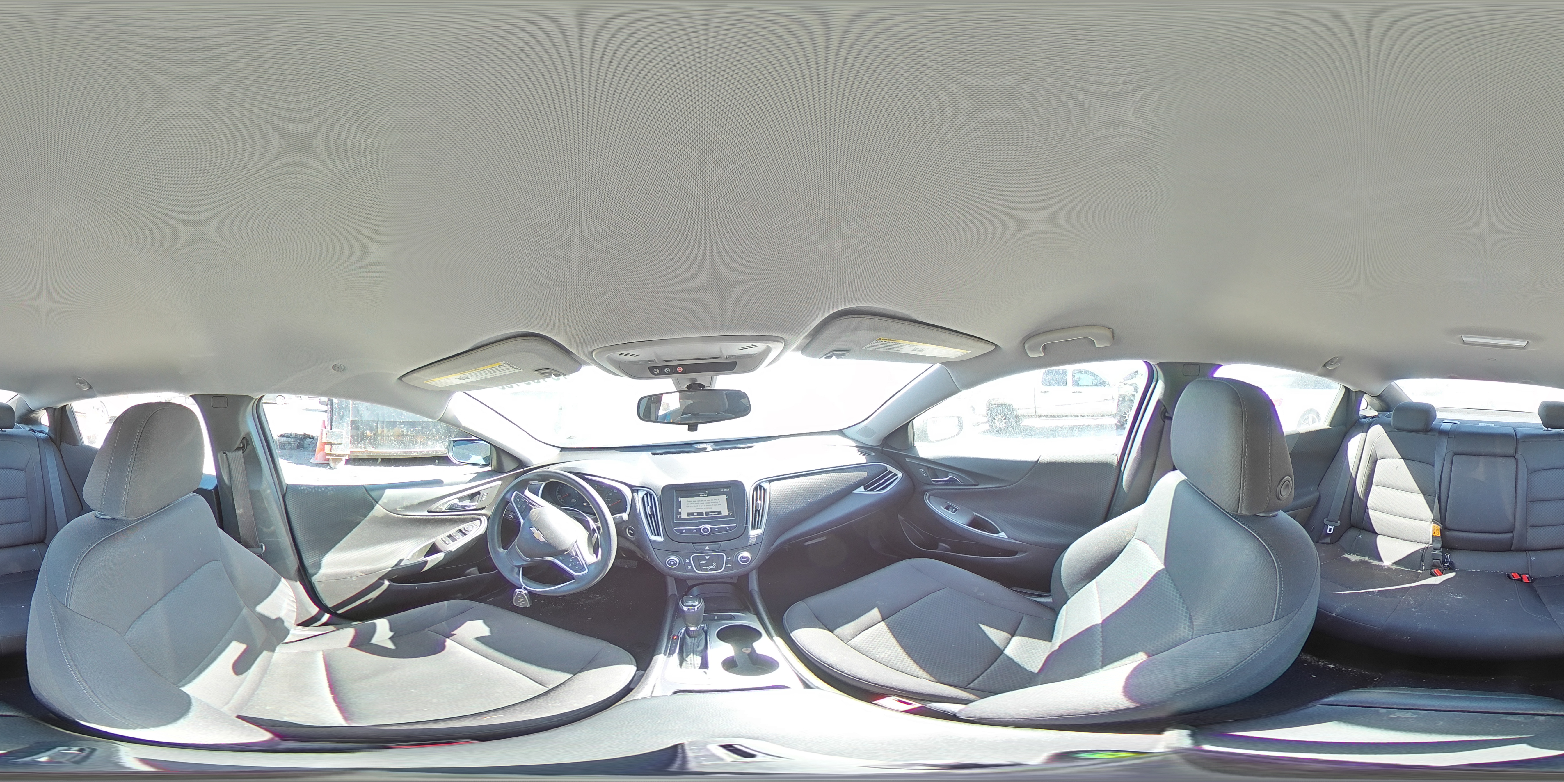 2017 Chevrolet Malibu VIN 1G1ZC5ST2HF263255 Copart auction photo, side / undercarriage damage thumbnail 13