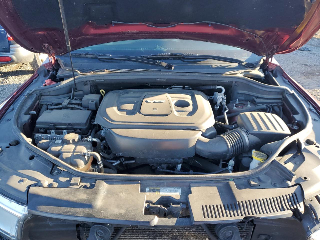2018 Dodge Durango VIN 1C4RDJEG2JC194862 Copart auction photo, undercarriage / side damage thumbnail 12