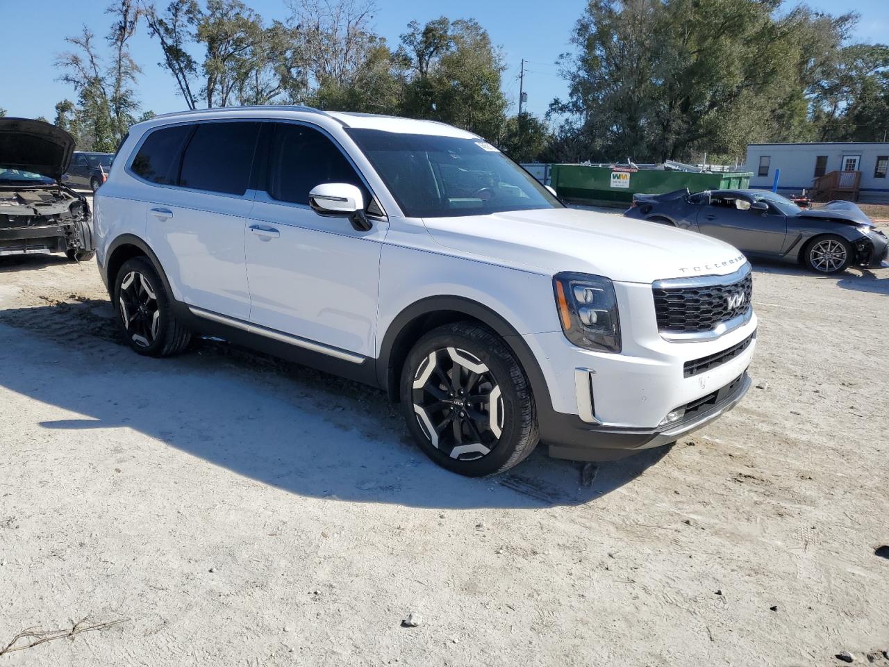 2022 KIA Telluride VIN 5XYP54HC0NG227759 Copart auction photo, front end damage thumbnail 4