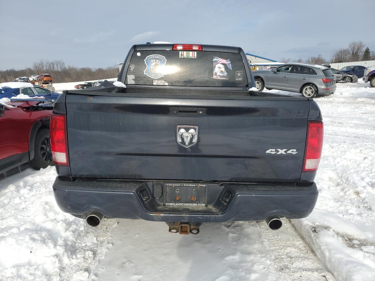 2015 RAM 1500 VIN 1C6RR7KT8FS615963 Copart auction photo, front end / rear end damage thumbnail 6