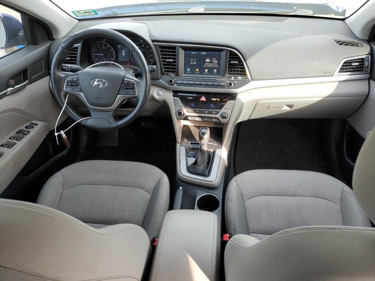 2017 Hyundai Elantra VIN 5NPD84LF8HH062200 Copart auction photo, front end damage thumbnail 8