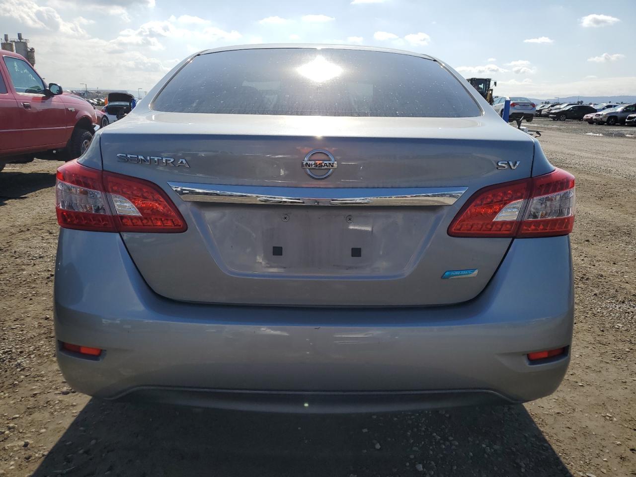 2014 Nissan Sentra VIN 3N1AB7AP7EL676302 Copart auction photo, minor dent/scratches damage thumbnail 6