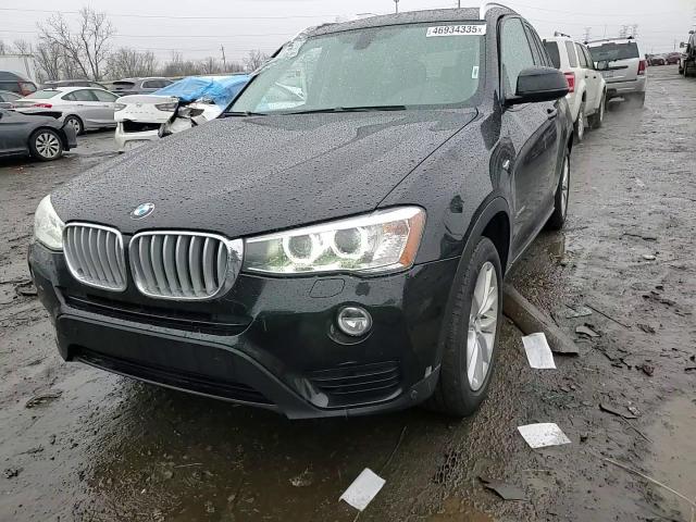 2017 BMW X3 VIN 5UXWX9C30H0W75132 Copart auction photo, side damage thumbnail 11