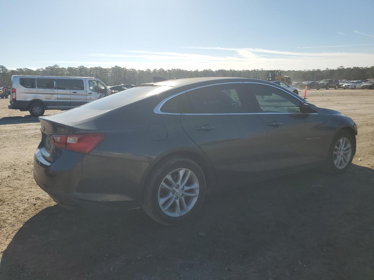 2018 Chevrolet Malibu VIN 1G1ZD5ST3JF151664 Copart auction photo, front end / all over damage thumbnail 3