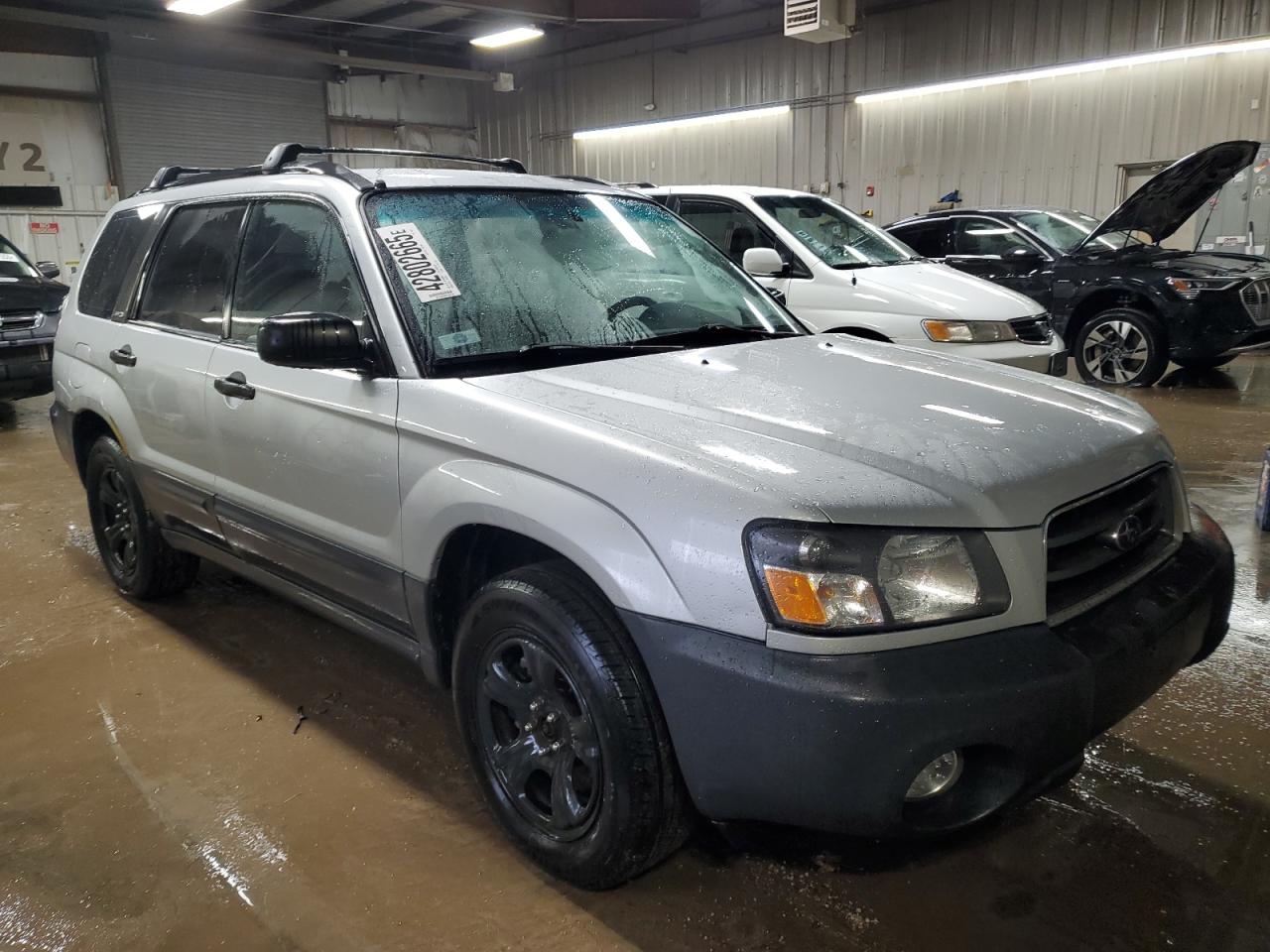 2004 Subaru Forester VIN JF1SG63634H742817 Copart auction photo, rear end / side damage thumbnail 4