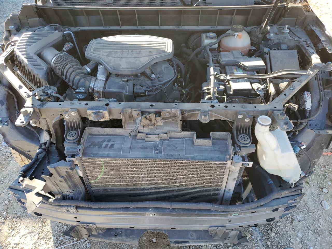 2017 GMC Acadia VIN 1GKKNMLS6HZ252491 Copart auction photo, front end / side damage thumbnail 12