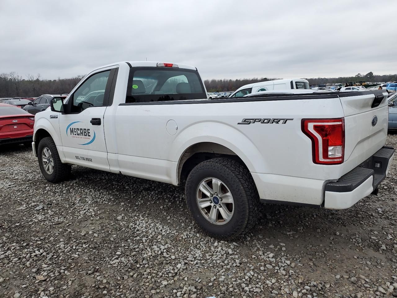 2017 Ford F-150 VIN 1FTMF1C87HKD66688 Copart auction photo, front end damage thumbnail 2