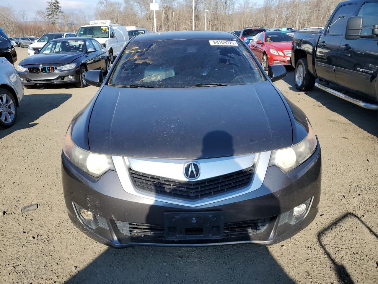 2010 Acura TSX VIN JH4CU2F69AC022473 Copart auction photo, front end / water/flood damage thumbnail 5