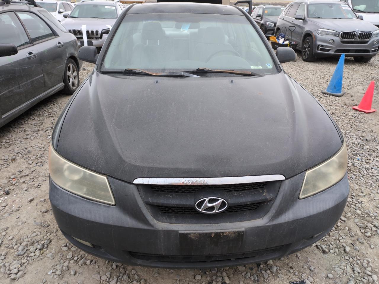 2006 Hyundai Sonata VIN KMHEU46C96A083249 Copart auction photo, rear end damage thumbnail 5