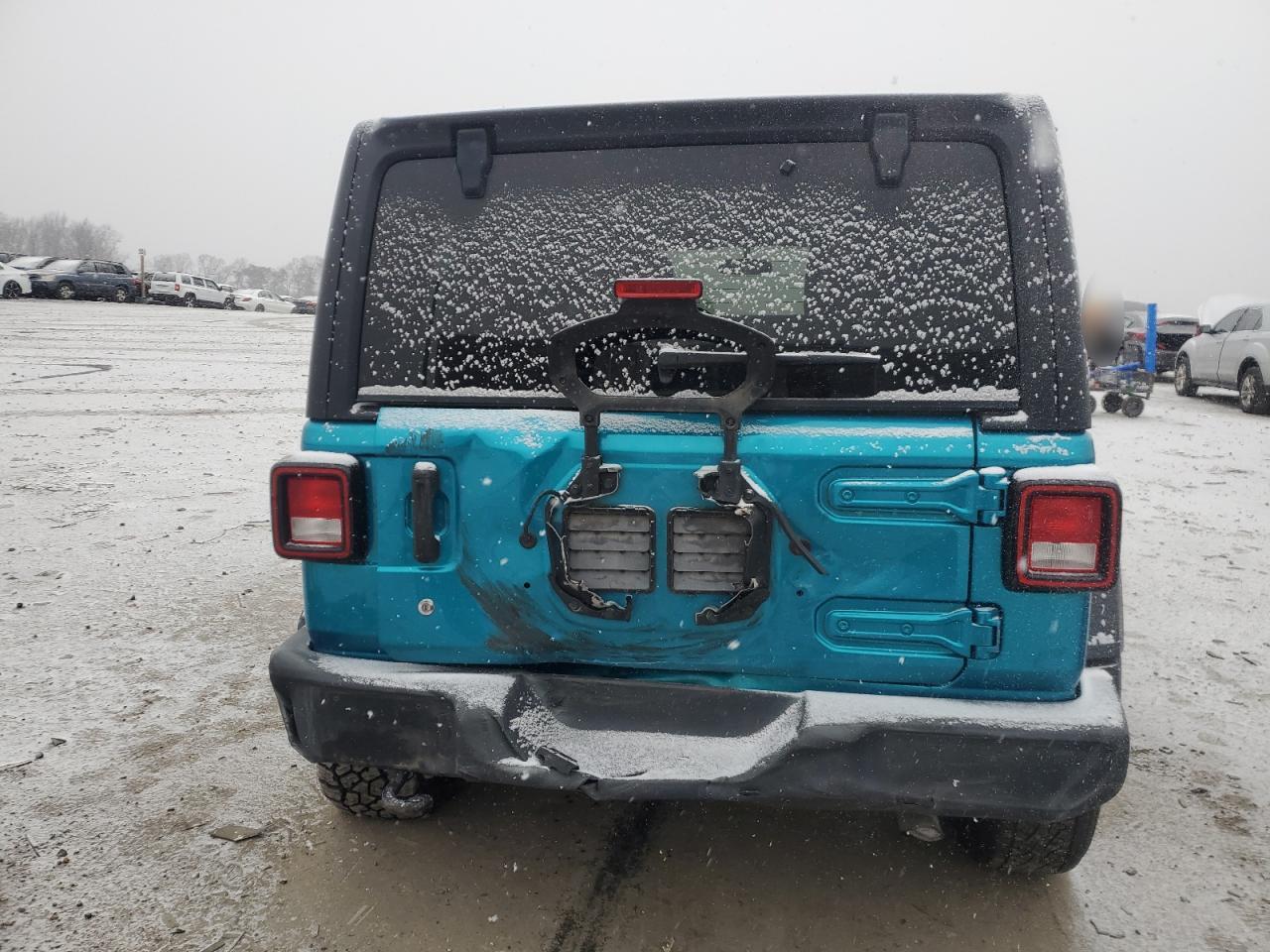2019 Jeep Wrangler VIN 1C4HJXDG8KW659203 Copart auction photo, front end / side damage thumbnail 6