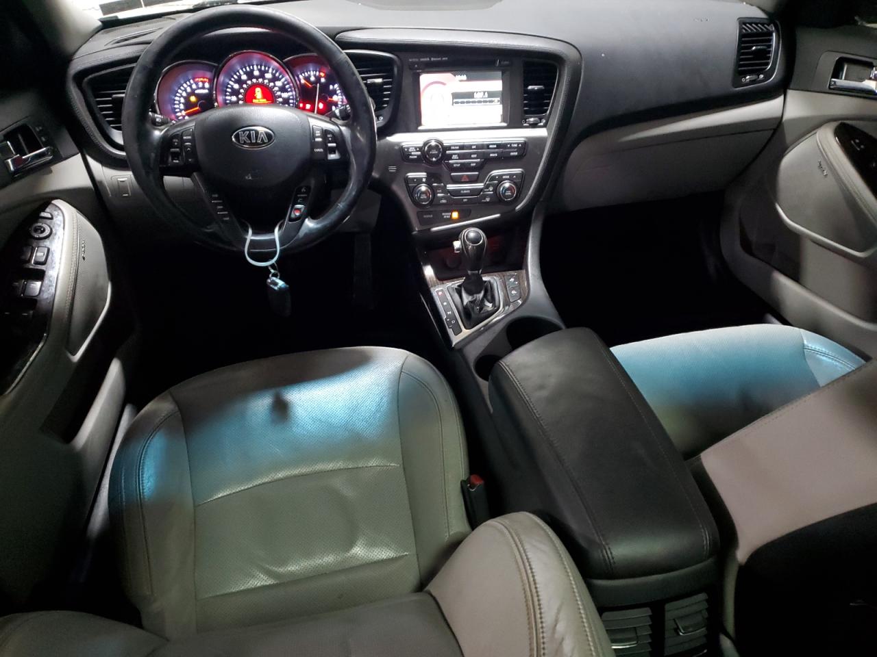 2013 KIA Optima VIN 5XXGN4A75DG110582 Copart auction photo, rear end damage thumbnail 8