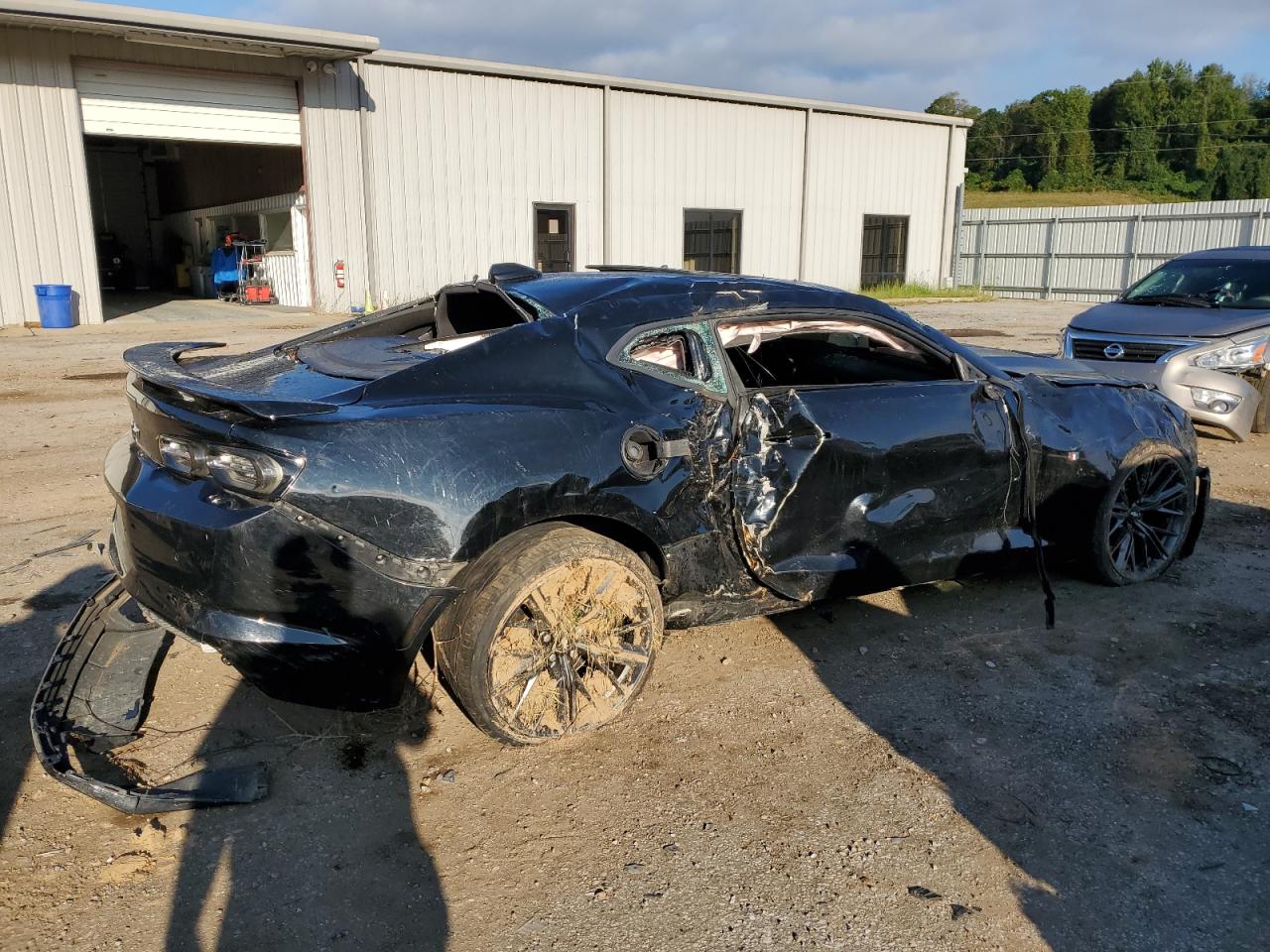 2020 Chevrolet Camaro VIN 1G1FH1R78L0135670 Copart auction photo, all over damage thumbnail 3