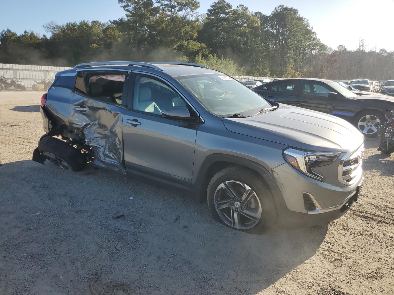 2020 GMC Terrain VIN 3GKALPEV3LL204604 Copart auction photo, rollover damage thumbnail 4