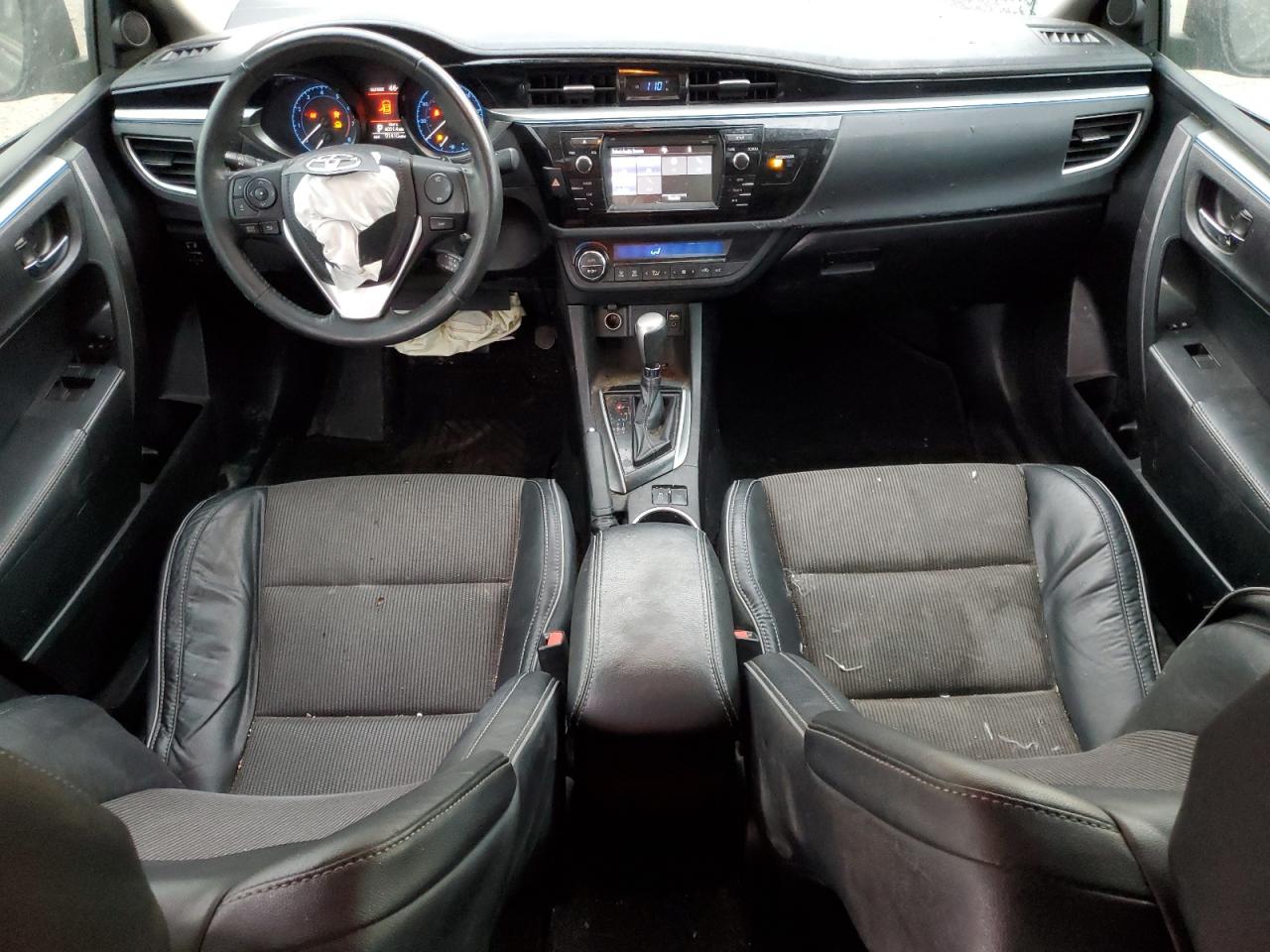 2015 Toyota Corolla VIN 5YFBURHE1FP242134 Copart auction photo, front end / rear end damage thumbnail 8