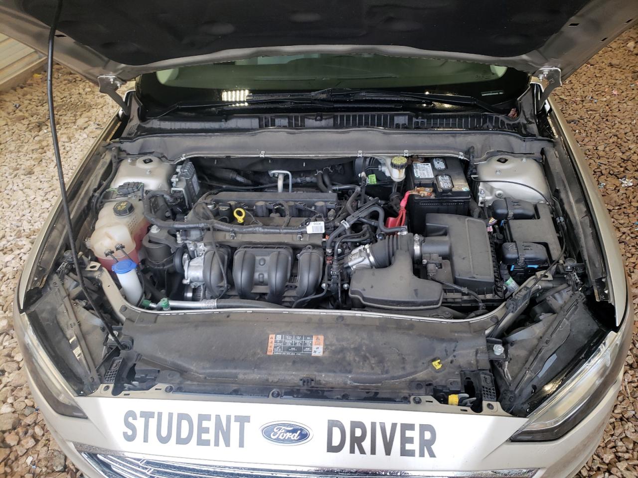 2017 Ford Fusion VIN 3FA6P0G73HR402430 Copart auction photo, rear end damage thumbnail 11