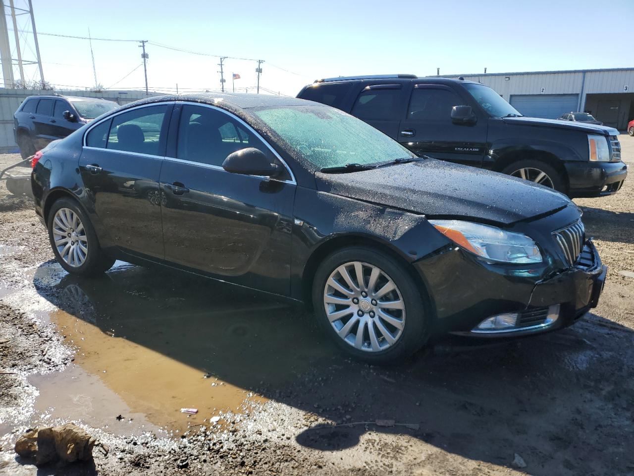 2011 Buick Regal VIN W04GU5GC0B1031773 Copart auction photo, front end damage thumbnail 4