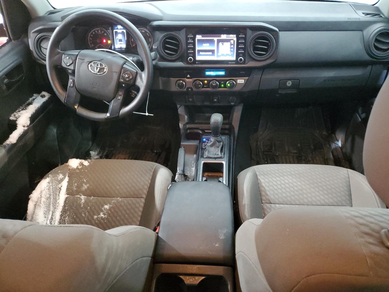 2022 Toyota Tacoma VIN 3TMCZ5AN3NM524001 Copart auction photo, front end / side damage thumbnail 8