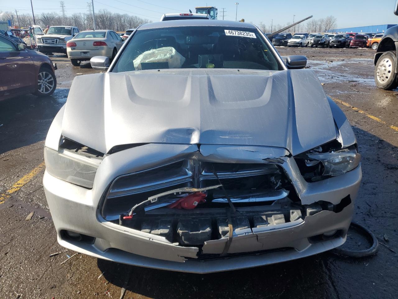 2013 Dodge Charger VIN 2C3CDXBG4DH696582 Copart auction photo, front end damage thumbnail 5