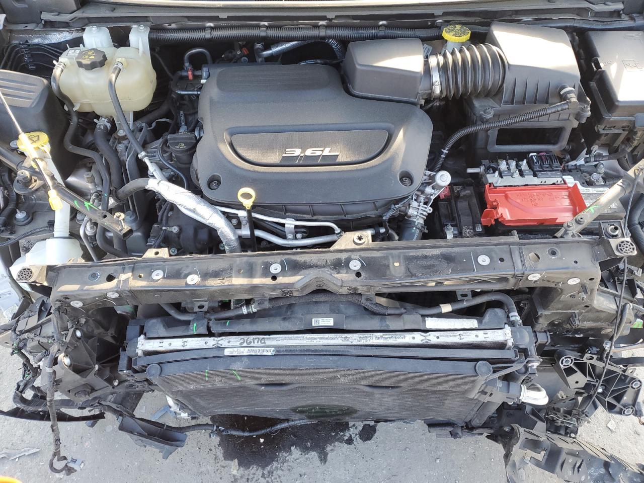 2018 Chrysler Pacifica VIN 2C4RC1GG4JR117918 Copart auction photo, front end / rear end damage thumbnail 12