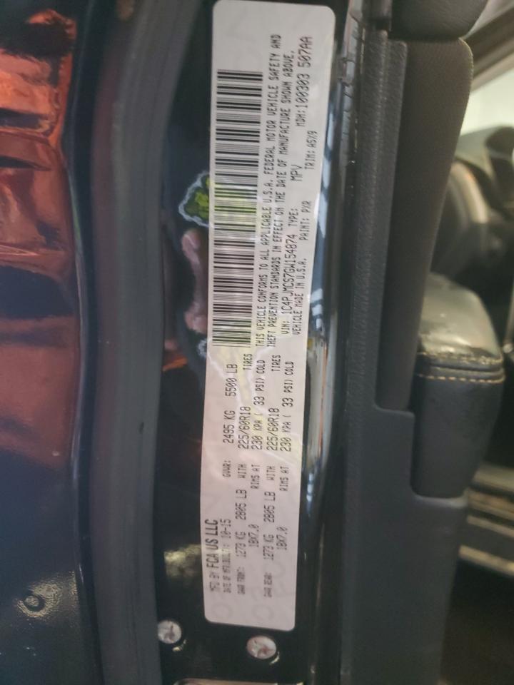 2016 Jeep Grand Cherokee VIN 1C4PJMCS7GW154874 Copart auction photo, undercarriage damage thumbnail 13