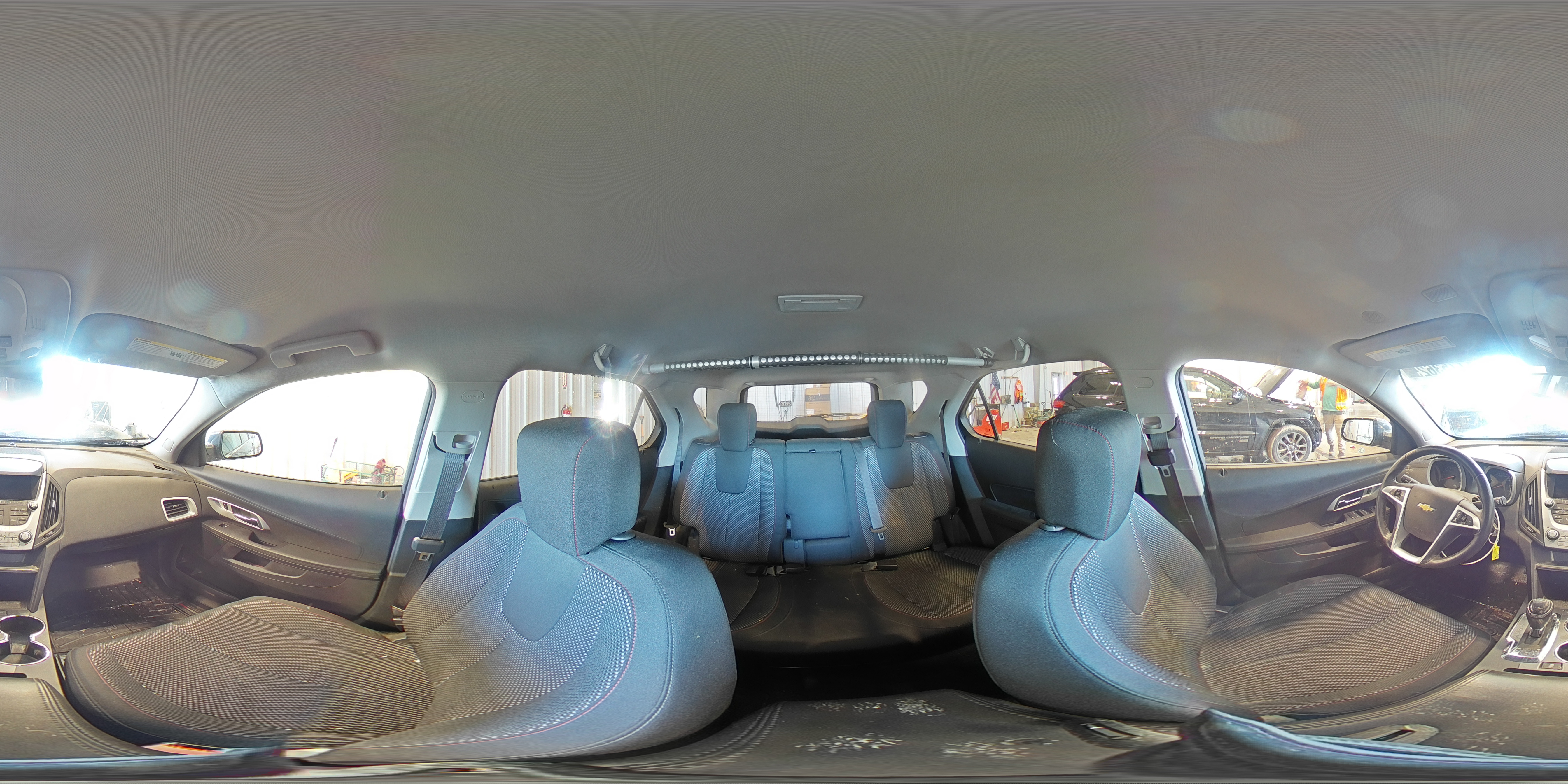 2017 Chevrolet Equinox VIN 2GNALCEK6H1548017 Copart auction photo, front end damage thumbnail 15